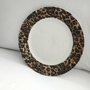 Tienshan leopard dinner plate w